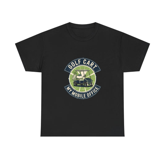 Vintage Golf Cart Mobile Office T-Shirt