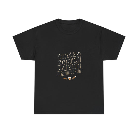 Vintage Cigar & Scotch Connoisseur Tee