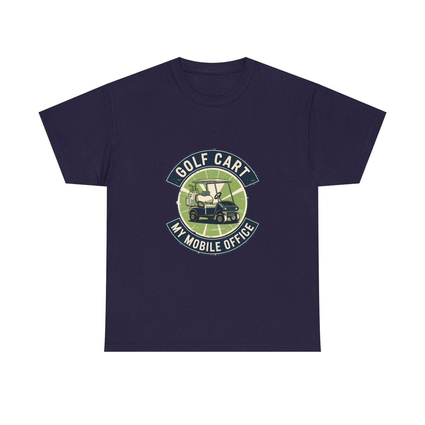Vintage Golf Cart Mobile Office T-Shirt