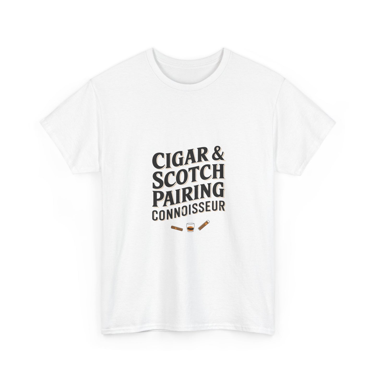 Vintage Cigar & Scotch Connoisseur Tee