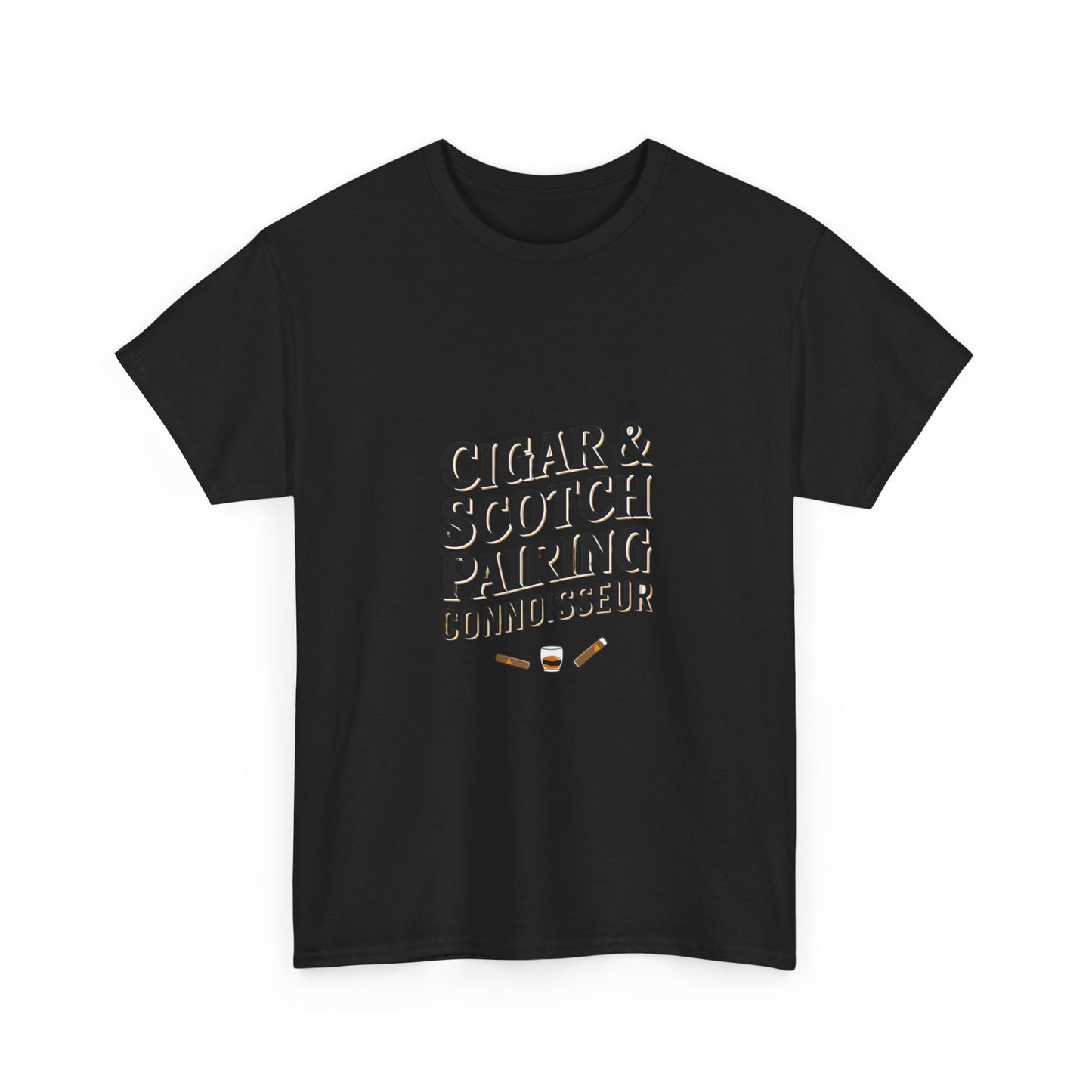 Vintage Cigar & Scotch Connoisseur Tee