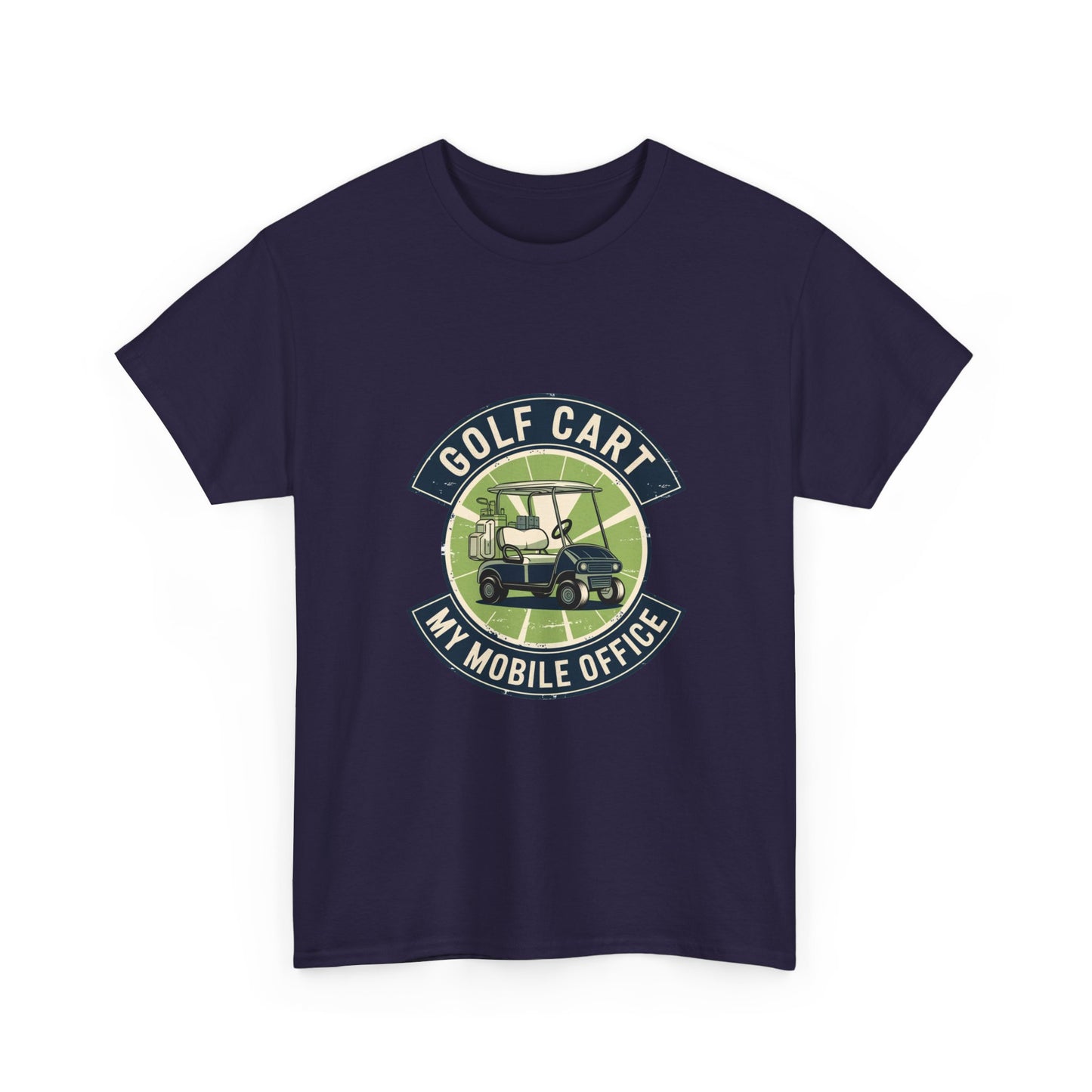 Vintage Golf Cart Mobile Office T-Shirt