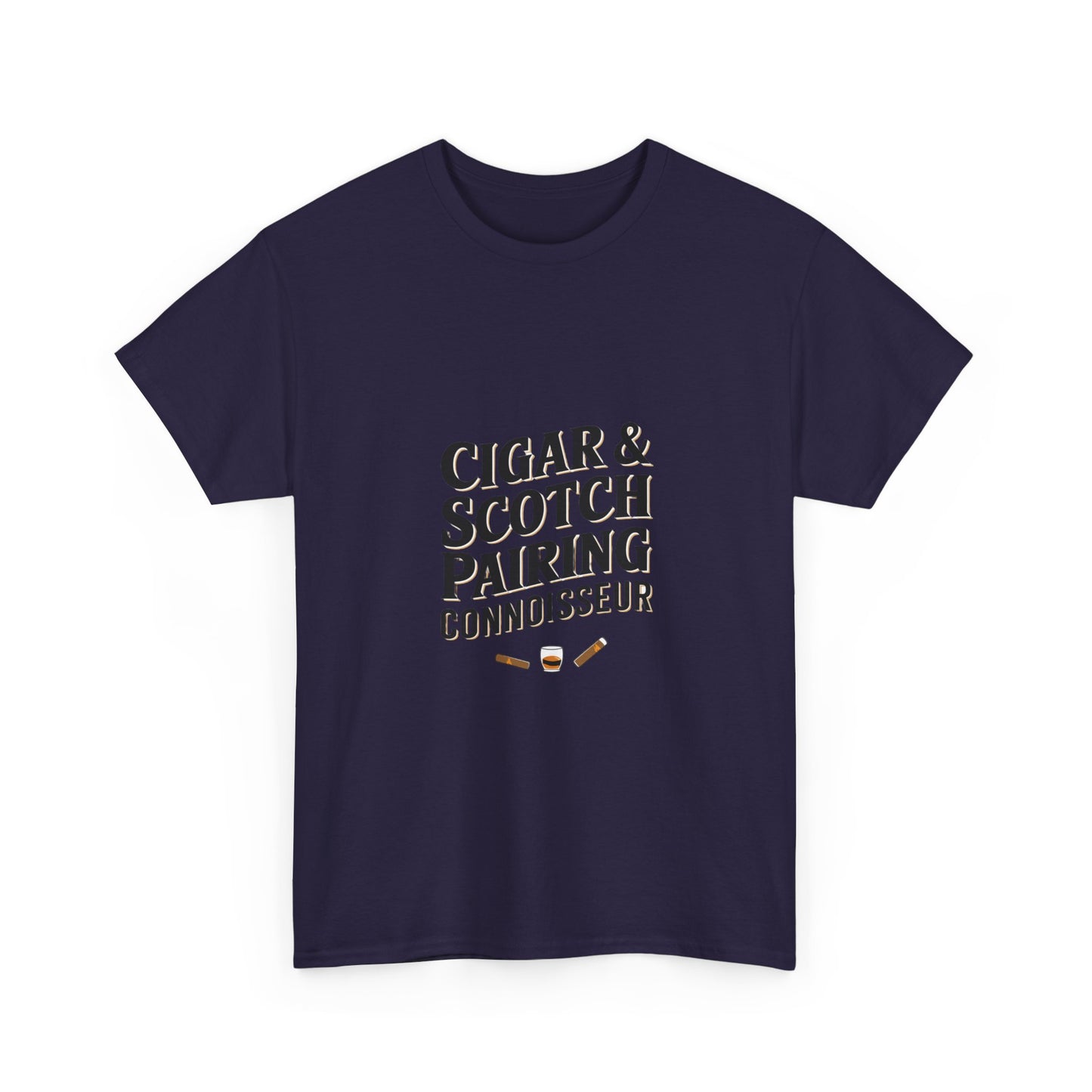 Vintage Cigar & Scotch Connoisseur Tee