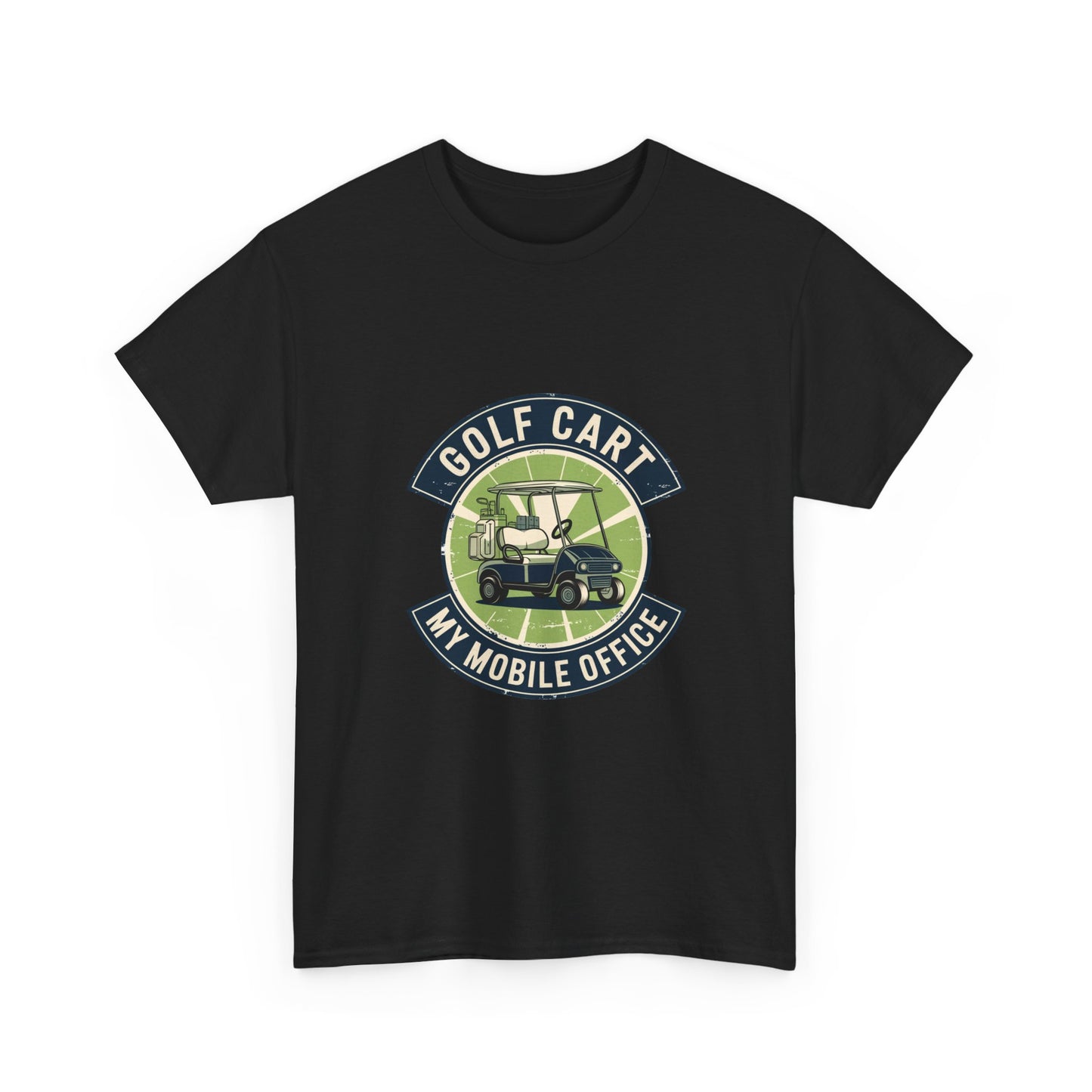 Vintage Golf Cart Mobile Office T-Shirt