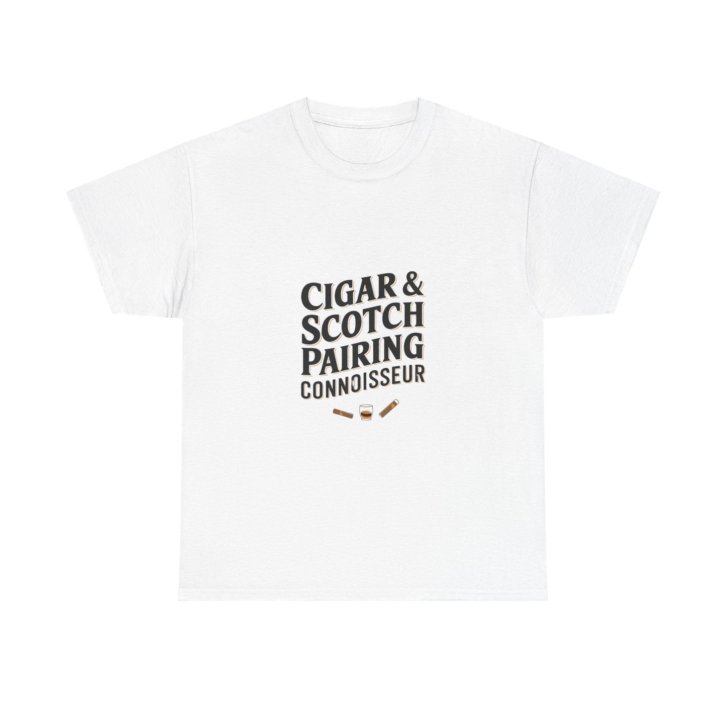 Vintage Cigar & Scotch Connoisseur Tee