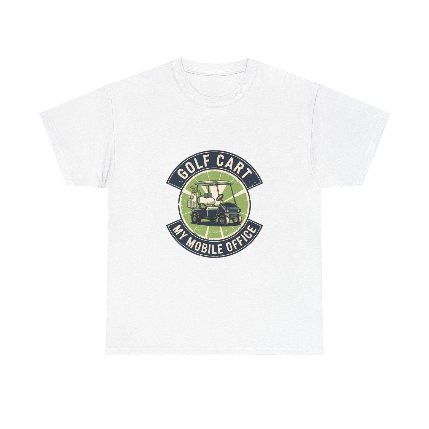 Vintage Golf Cart Mobile Office T-Shirt
